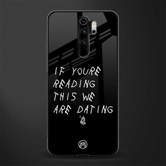 we are dating glass case for redmi note 8 pro image