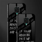 we are dating glass case for redmi note 9 pro image-2