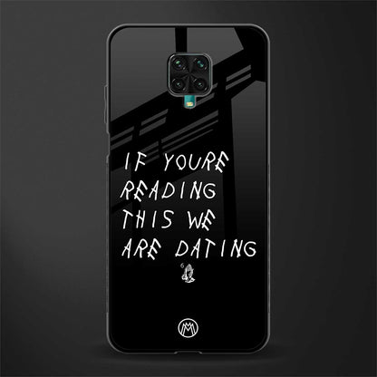 we are dating glass case for redmi note 9 pro max image