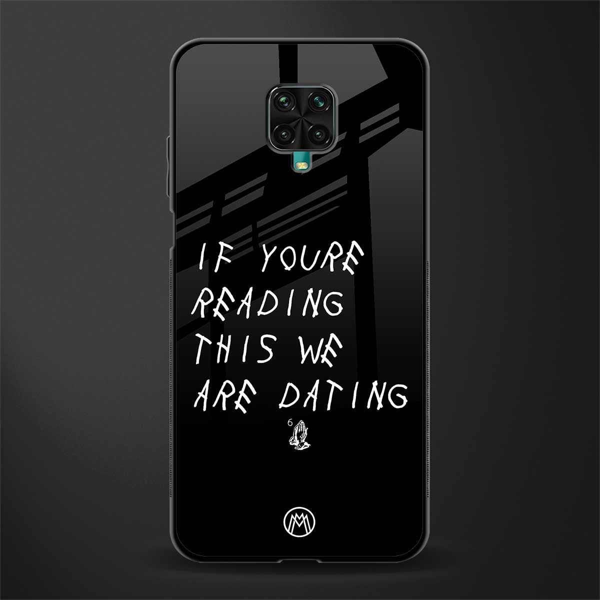 we are dating glass case for redmi note 9 pro image