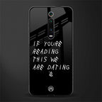 we are dating glass case for redmi k20 image
