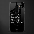 we are dating glass case for samsung galaxy s9 plus image