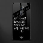we are dating glass case for oppo a9 2020 image