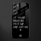 we are dating glass case for samsung galaxy s21 fe 5g image