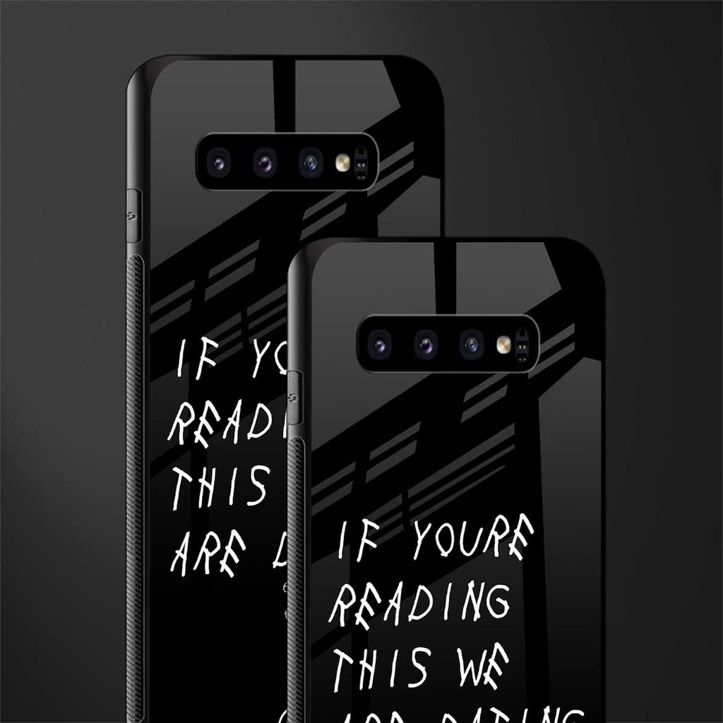 we are dating glass case for samsung galaxy s10 plus image-2