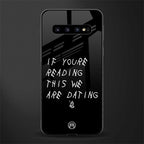 we are dating glass case for samsung galaxy s10 plus image