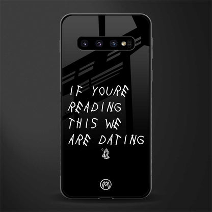 we are dating glass case for samsung galaxy s10 plus image