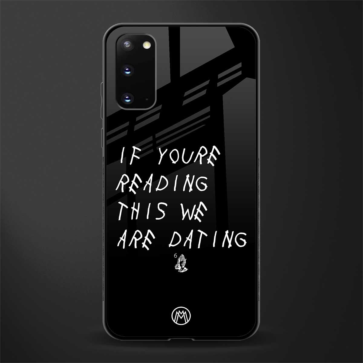 we are dating glass case for samsung galaxy s20 image