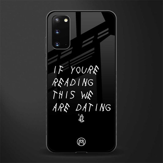 we are dating glass case for samsung galaxy s20 image