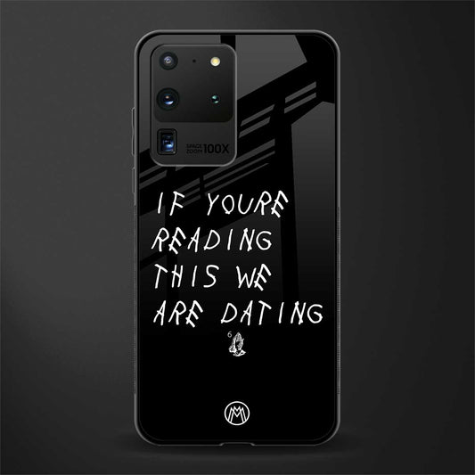 we are dating glass case for samsung galaxy s20 ultra image