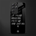 we are dating glass case for samsung galaxy s21 ultra image