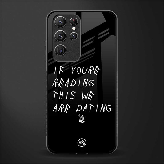 we are dating glass case for samsung galaxy s21 ultra image