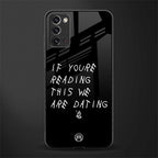 we are dating glass case for samsung galaxy note 20 image