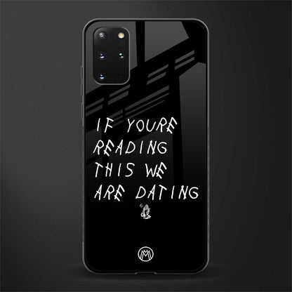 we are dating glass case for samsung galaxy s20 plus image