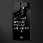 we are dating glass case for realme x2 pro image