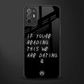 we are dating glass case for oppo f19 pro plus image