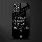 we are dating glass case for iphone 12 image