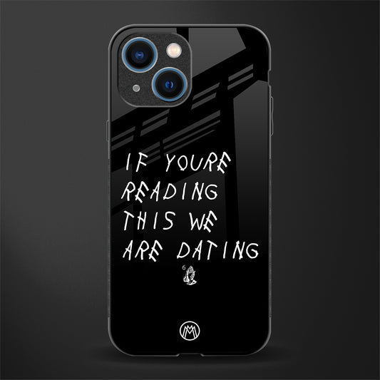 we are dating glass case for iphone 13 mini image