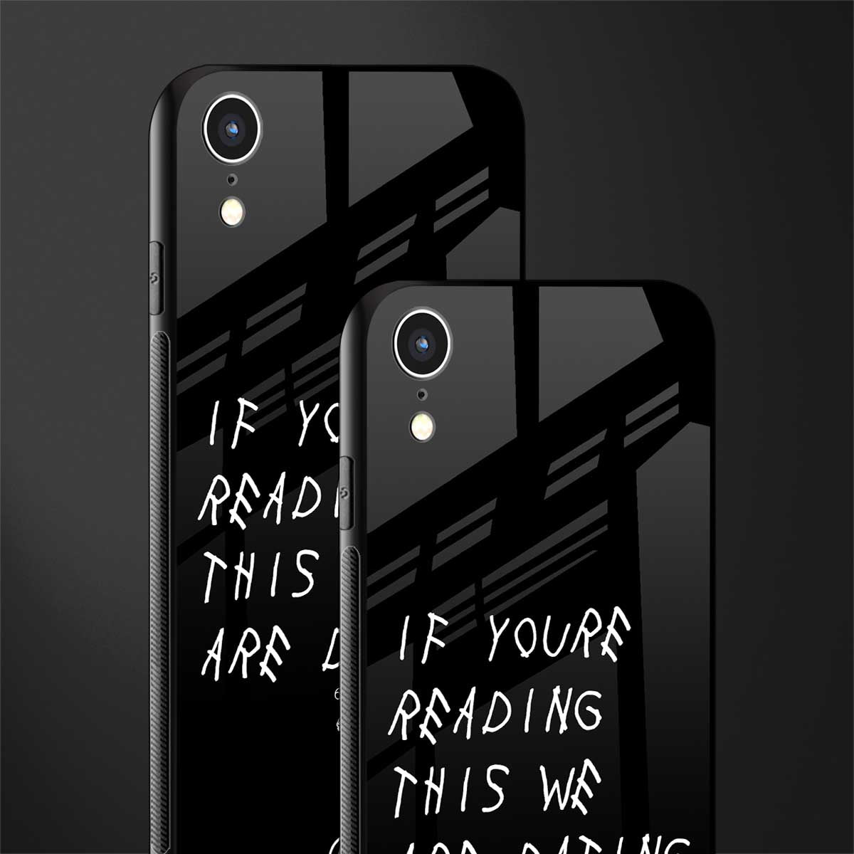 we are dating glass case for iphone xr image-2