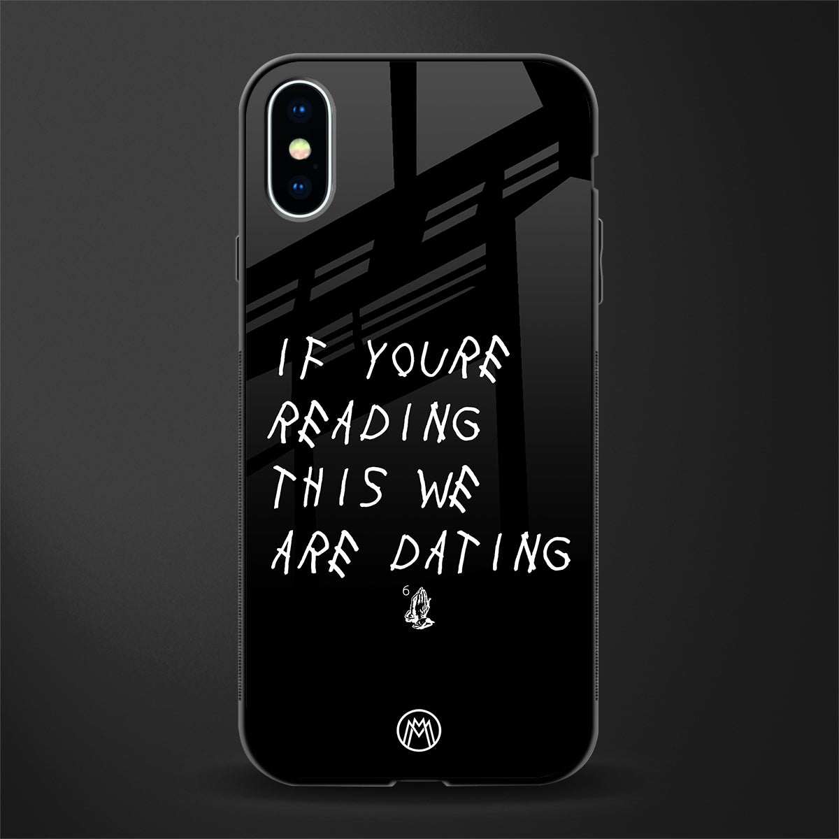 we are dating glass case for iphone xs image