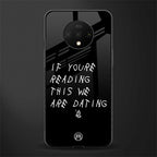we are dating glass case for oneplus 7t image