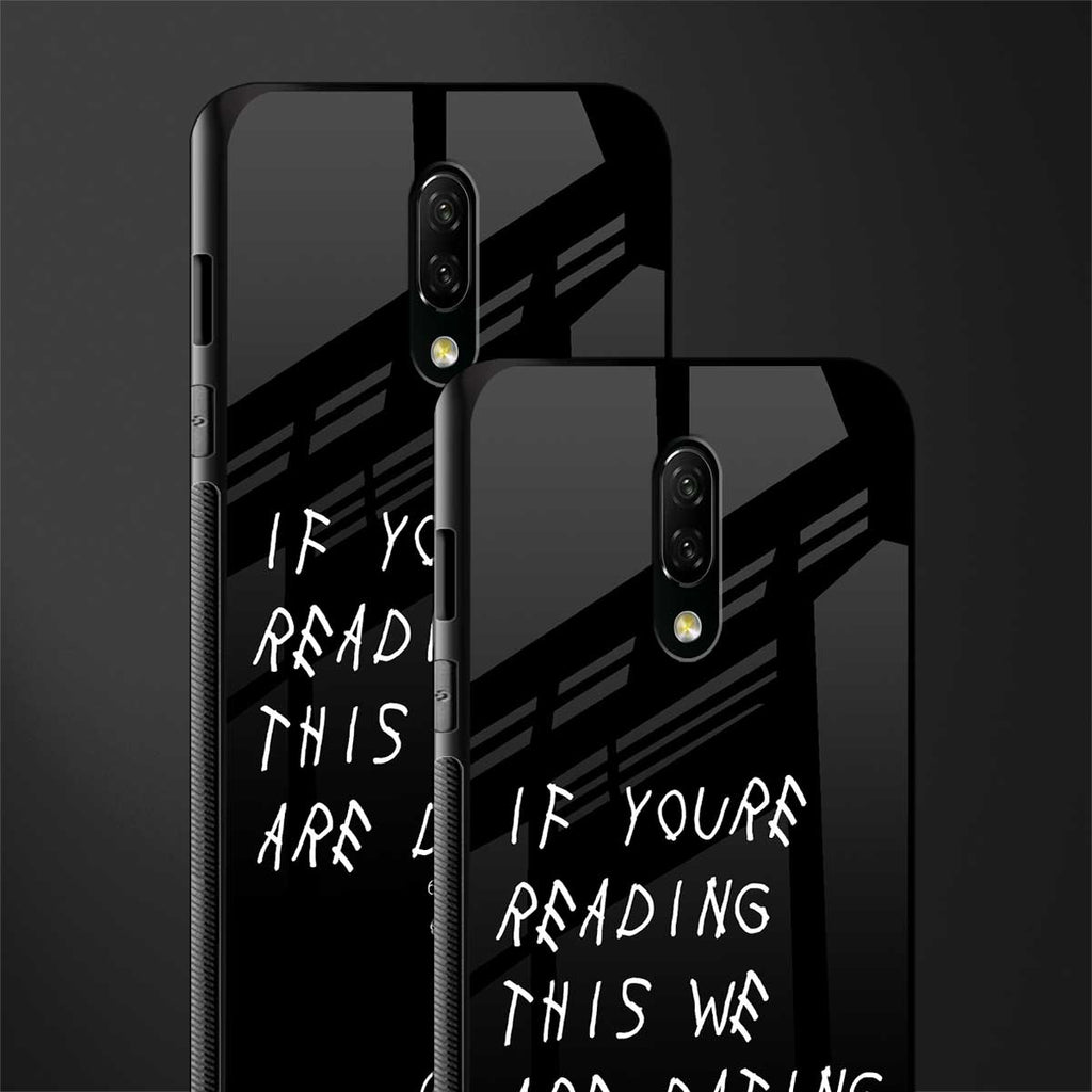 we are dating glass case for oneplus 7 image-2