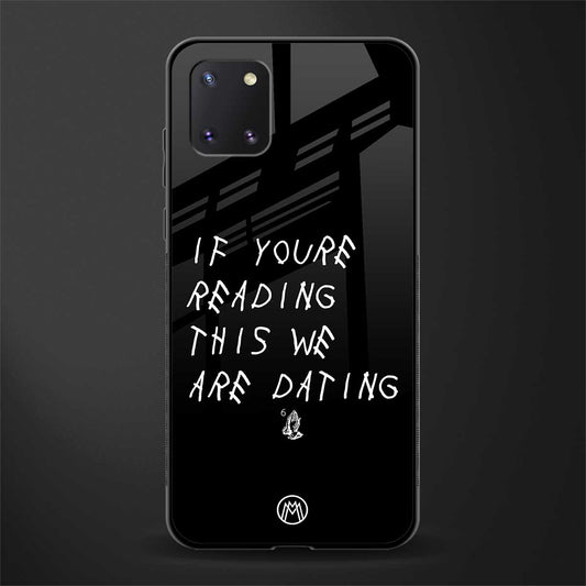 we are dating glass case for samsung galaxy note 10 lite image