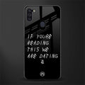 we are dating glass case for samsung a11 image
