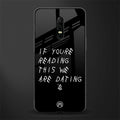 we are dating glass case for oneplus 6 image