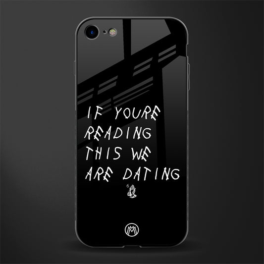 we are dating glass case for iphone se 2020 image