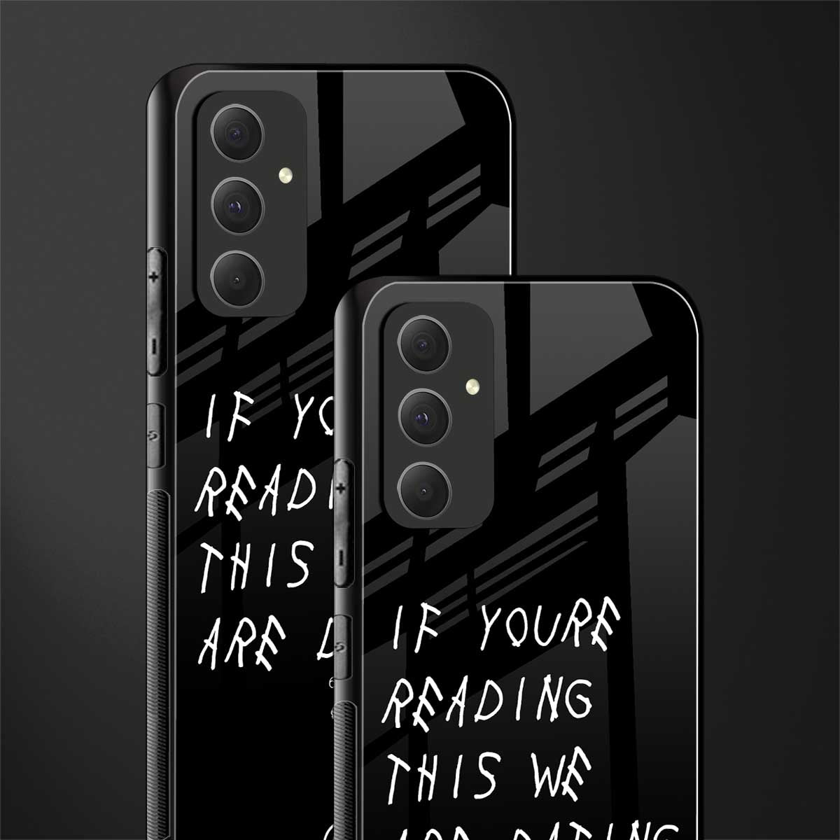 we are dating back phone cover | glass case for samsung galaxy a54 5g