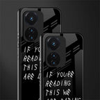 we are dating back phone cover | glass case for vivo t1 44w 4g