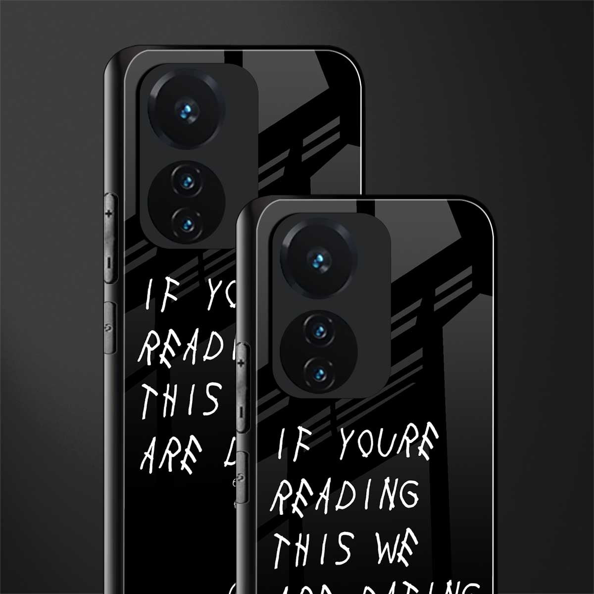 we are dating back phone cover | glass case for vivo t1 44w 4g