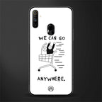 we can go anywhere glass case for realme narzo 10a image