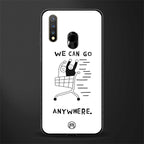 we can go anywhere glass case for vivo u20 image