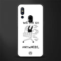 we can go anywhere glass case for vivo v15 image