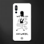 we can go anywhere glass case for vivo v15 image
