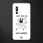 we can go anywhere glass case for vivo v15 pro image