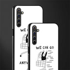 we can go anywhere glass case for realme 6i image-2