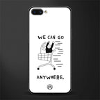 we can go anywhere glass case for realme c1 image