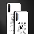 we can go anywhere glass case for realme x2 image-2