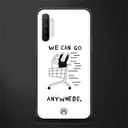 we can go anywhere glass case for realme x2 image