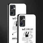 we can go anywhere glass case for oppo reno7 5g image-2