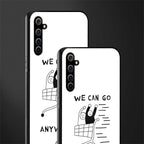 we can go anywhere glass case for realme x50 pro image-2