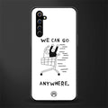we can go anywhere glass case for realme x50 pro image