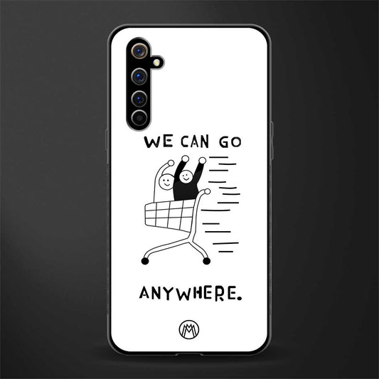 we can go anywhere glass case for realme x50 pro image