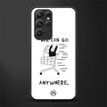 we can go anywhere glass case for samsung galaxy s22 ultra 5g image