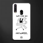 we can go anywhere glass case for vivo y12 image