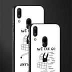 we can go anywhere glass case for vivo y95 image-2