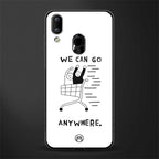 we can go anywhere glass case for vivo y95 image